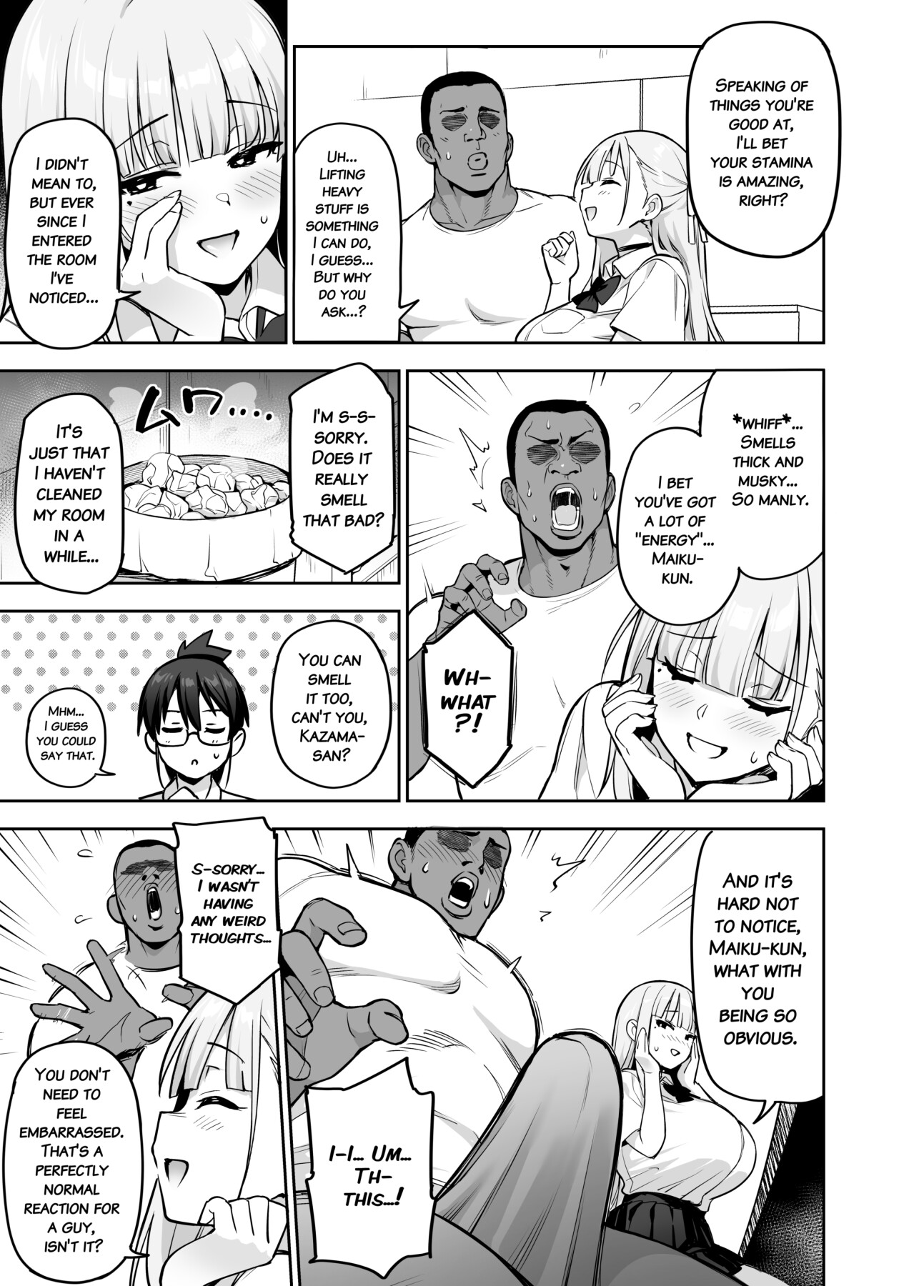 Hentai Manga Comic-About the Student Council Members' Huge Tits!-Read-36